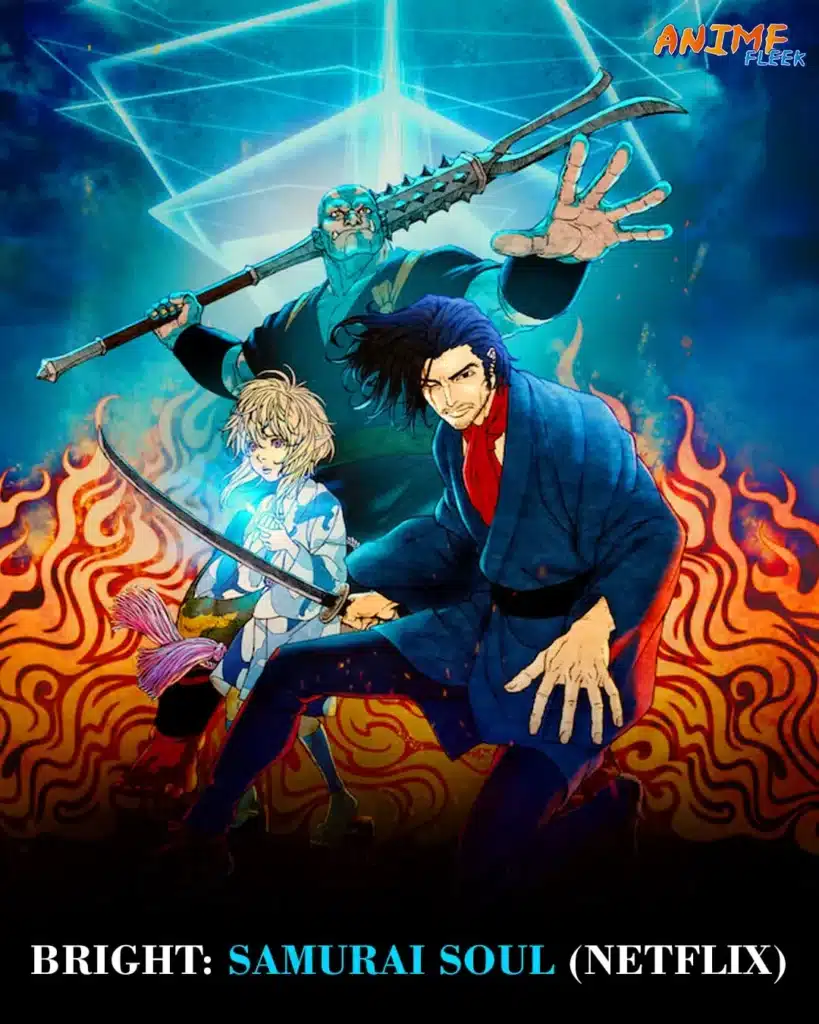 anime movies like Bleach; Bright  Samurai Soul