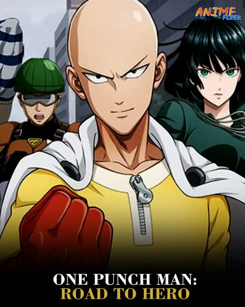 anime movies like Demon Slayer; One Punch Man Road To Hero