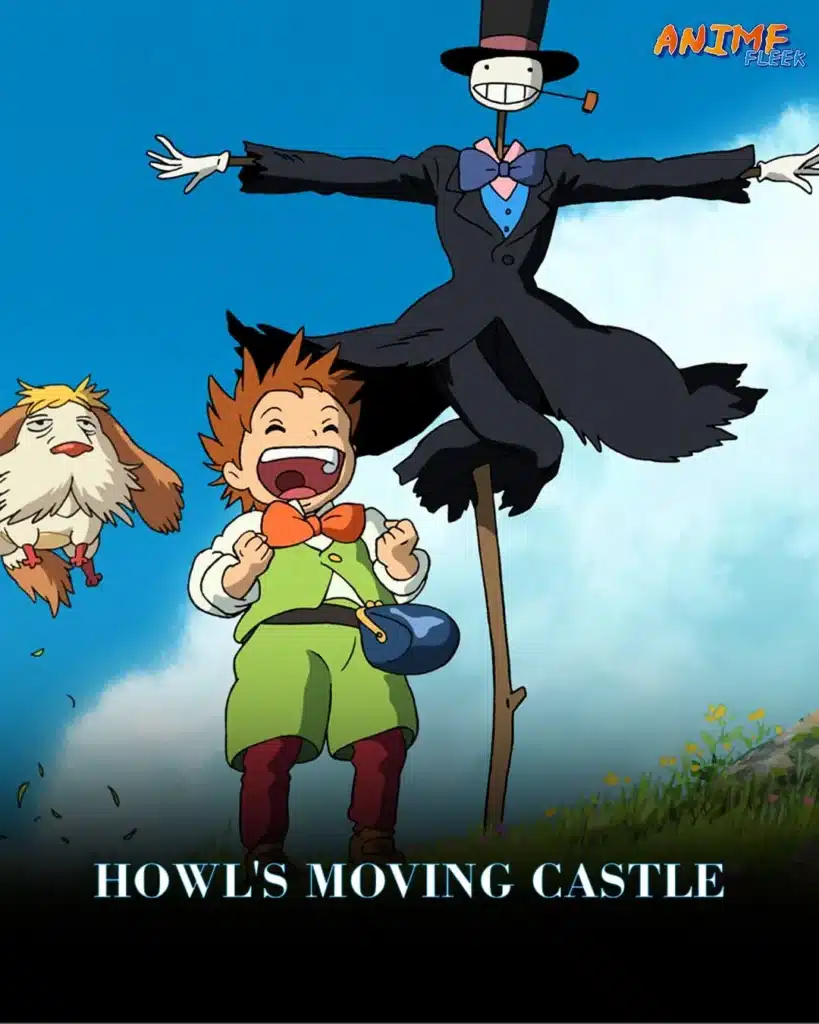 emotional anime movies; howl's moving castle